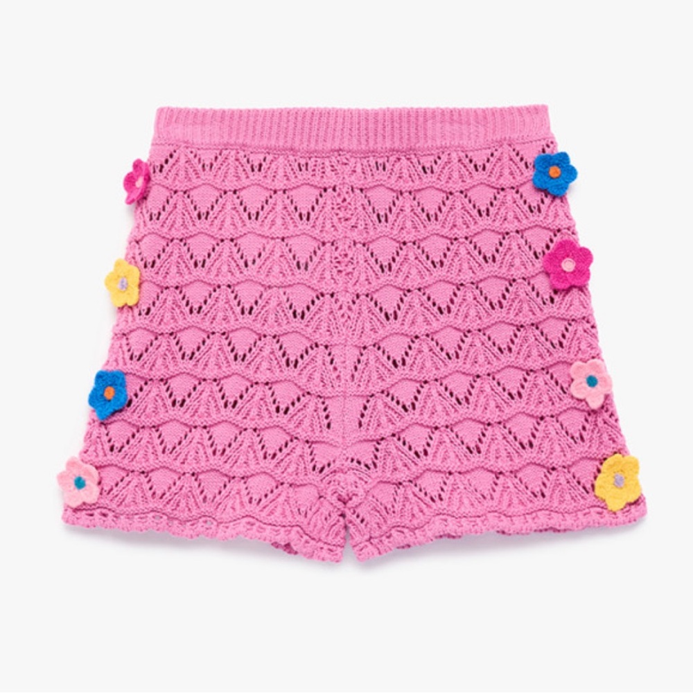 NWT Zara Kids Crochet Shorts